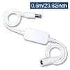 ThtRht 2 Pack Router Rebooter DC Cable with 5.5mm x 2.1mm Plug Wi-Fi Reset Device 24 Hrs Auto Reboot Programmed Refresh Switch for WiFi Extender Gigabit Ethernet Switch Network Webcam Moderm #2