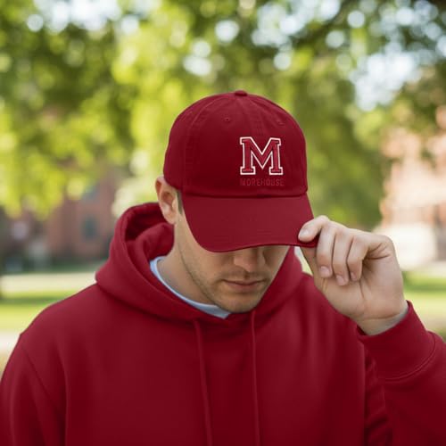 Gorra bordada ajustable Desert Cactus Maroon miniatura 5