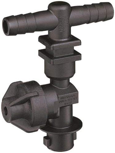 TeeJet 19350-212-540-NYB QJ200 Series Diaphragm Check Valve, Double Hose Shank - 1/2" Hose (Pack of 2)