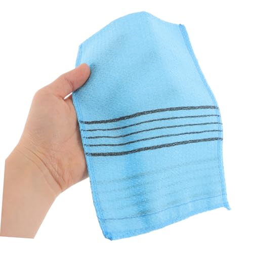 Toallas de sauna coloridas y paños exfoliantes de masaje corporal para ducha o spa 5