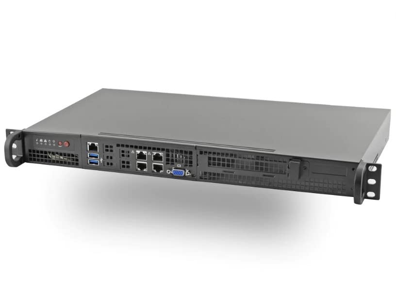 Supermicro Xeon D-1518 Mini Front I/O 1U Rackmount w/Dual 10GbE, IPMI, RS-SMX104C4N-FIO