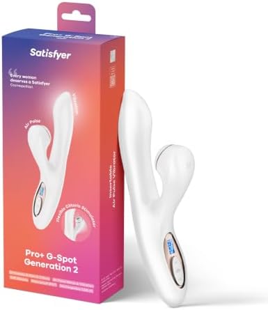 Satisfyer Pro+ G-Spot Rabbit Juguetes sexuales | Succionador de Clítoris Femenino | 11 Intensidades | Masajeador Punto G con 10 Programas de Vibración | Dispositivo sexual impermeable (IPX7)