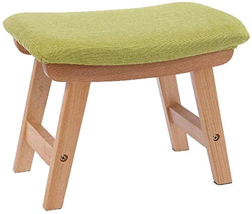 Marchepied en bois noble et design rembourré haut de gamme