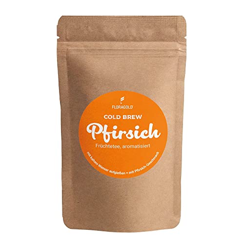 Cold Brew Früchtetee Pfirsich" Kaltaufguß - 100g Cover