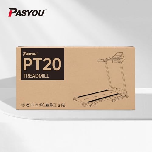 PASYOU Foldable Treadmill for Home with Bluetooth Connectivity, Compact Treadmill with 15 Pre Programs Heart Rate Monitor Plus 44 Days Free Kinomap Membership - Image 14