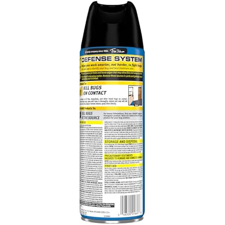 Raid Flying Insect Killer Mosquito and Fly Control No Lingering Chemical Odor Outdoor Fresh Scent 15 Ounce (Pack of 3)