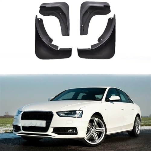 Guardabarros coche A4 B8 2012-2015 accesorios modificación protectores salpicaduras 5