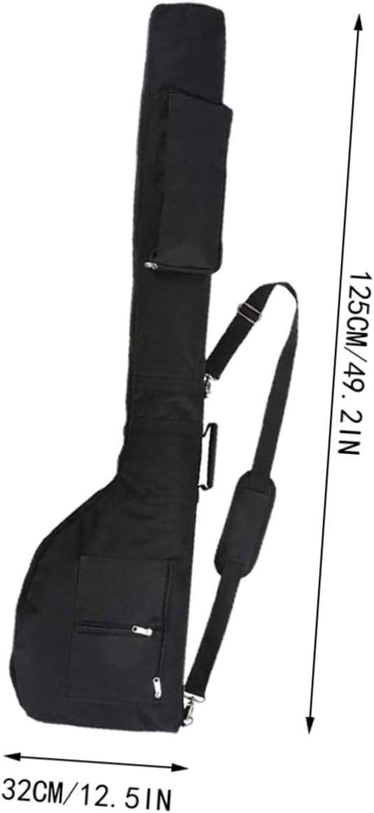 Generic Portable Single Shoulder Golf Bag Multi Function Golf Club Carrier Wear Resistant Golf Travel Bag for Clubs