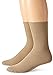 Produktbild Carolina Ultimate Herren Diabetiker-Socken, Nicht bindend, 2 Stück Kleidersocke, Khaki, Medium (2er Pack)
