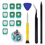 【Idéal pour l'Entretien ou la Réparation Soi-Même】que vous soyez un bricoleur averti ou que vous souhaitiez simplement redonner un coup de jeune à votre manette, ce kit de remplacement vous permet de profiter d'une expérience de jeu précise et réactive sans avoir à remplacer la manette entière.