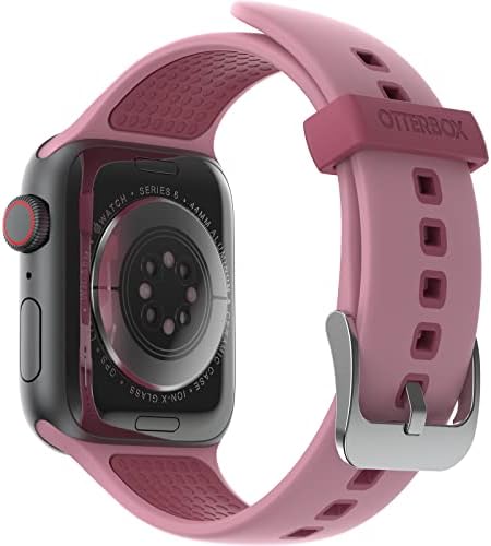 OtterBox All Day Watch Band for Apple Watch Series 8/7/6/SE 2nd gen/SE 1st gen/5/4/3 - 42mm/44mm/45mm, Replacement Durable Soft Touch Silicone Strap for Apple Watch, Light Blue