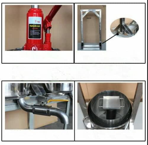 Household Grape Pressing Machine Stainless Steel Wine-Making Equipment 12L