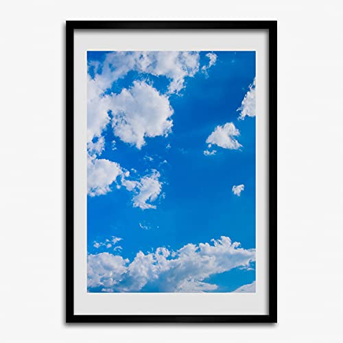 Cadre MDF 50x70 cm Tulup pour habiller un mur vide avec un tableau de nuages