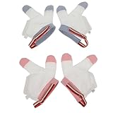 SWOOMEY 2Pairs Thumb Gloves Portable Gloves for Finger Biting Prevention Soft Breathable Mesh Material Fit for Boy Girl and Safe Comfortable Supply
