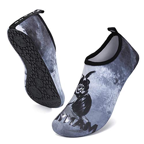 UBFEN Zapatos de Agua Hombre Mujer Zapatillas Secado Rápido Calcetines de Descalza Zapatos de Playa de Verano Deportes Acuáticos para Buceo Surf Yoga