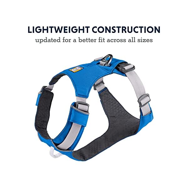 RUFFWEAR, Hi & Light, Everyday Lightweight Dog Harness, Trail Running, Walking, Hiking, All-Day Wear, Blue Dusk, Large/X-Large RUFFWEAR, Hi & Light, Everyday Lightweight Dog Harness, Trail Running, Walking, Hiking, All-Day Wear, Blue Dusk, Large/X-Large