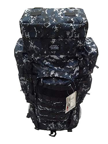 Nexpak 34" 5200 Cu. In. Tactical Hunting Camping Hiking Backpack Thb001 Dmbk Digital Camouflage (Navy Blue) #TOP4