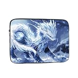 WZYWHJ Blue Totoro Printing Shockproof Portable Laptop Sleeve Case 15 inch for Men and Women Business Travel, School, Office Daily Use