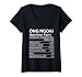 Mujer Información nutricional de Ong Ngoai | Abuelo Vietnamita Camiseta Cuello V