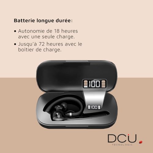 Casque Mono Bluetooth 5.0 avec connectivité à double point - 6