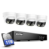 DVR ibrido 5 in 1: questo DVR adattabile combina le funzioni DVR/NVR/HVR ed è compatibile con fino a 16 telecamere TVI, AHD, CVI e CVBS e 2 telecamere IP aggiuntive. Per prestazioni ottimali e una migliore esperienza utente, si consiglia l'uso di telecamere ANNKE.