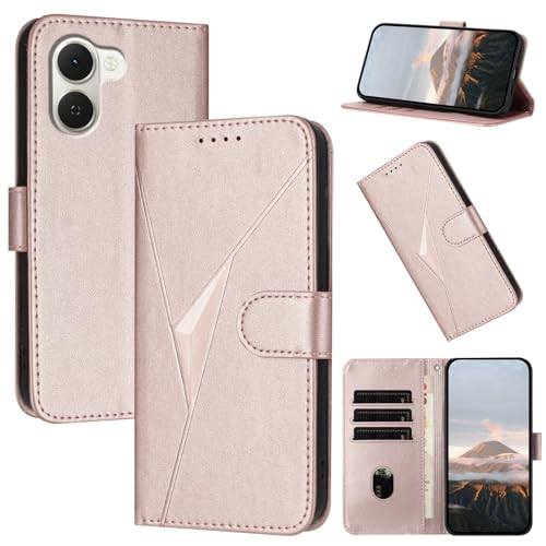 �X�}�z�P�[�X �Ή��@�� for Tecno Spark Go 3 / Pop 20 �y�}�O�l�b�g�J�� PU���U�[ �X�}�z�P�[�X �J�[�h�X���b�g �t���b�v�X�^���h�z�X�g���b�v Pink