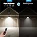 Solar Light Indoor Outdoor Shed Light Rotation Design Waterproof 5 Modes Dimmable Remote for Barn Patio Coop Gazebo LED Lamp