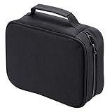 NUOLUX 大容量スロットマーカーバッグ オックスフォード製 耐摩耗ペンケース 多収納ポケット付き ビジネスカード収納可能