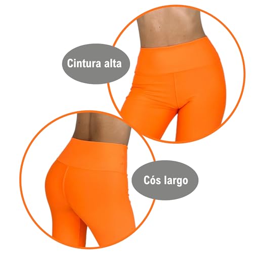 Bermuda Feminina Cintura Alta Antiatrito, Ciclista, Corrida, Caminhada, Academia, Treino, Fitness (P