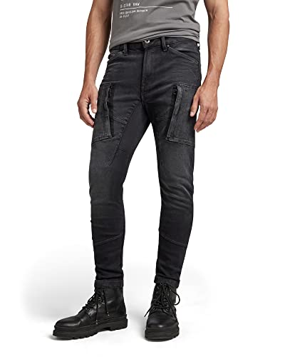 G-STAR Men's Denim Cargo 3D Skinny Fit Jeans