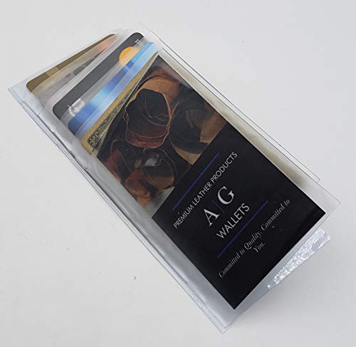 Set Of 2 Clear Premium Quality Checkbook Wallet Insert From Ag Wallets #TOP7