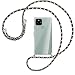 Produktbild mtb more energy® Handykette kompatibel mit Google Pixel 5 (6.0'') - Camouflage - Smartphone Hülle zum Umhängen - Anti Shock Full TPU Case