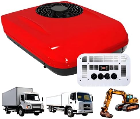 Powerful Rooftop RV Air Conditioner - 2200W, 450m³/H, 360° Airflow, Fast 8-Minute Cooling for RVs, Trucks & Tractors - Efficient, Quiet & Reliable Comfort