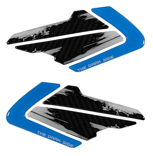 Tankpad Knee-Pad Carbon-Druck kompatibel mit Yamaha MT-125 Ice Storm X800910VA