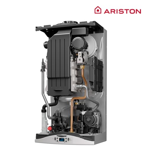 Ariston HS Premium – Heizkessel für Erdgas und Propan, 30 kW, mit reduzierter Größe, 31,9 x 40 x 74,5 cm, effizient und leise, Brennwertkessel, hergestellt für die Installation in Spanien