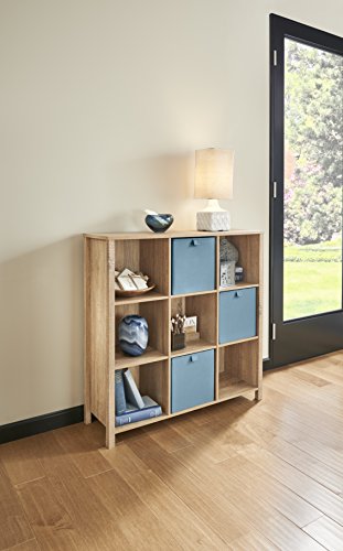 ClosetMaid 9-Cube Premium Adjustable Storage Organizer, Weathered Oak thumbnail 6
