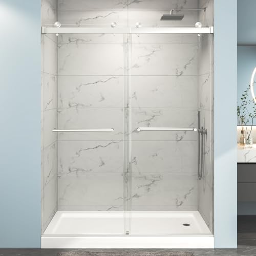 10 Best Shower Door Systems for Large Homes in 2026: Spacious, Durable Picks 9 55–60 in Frameless Bypass Shower Door