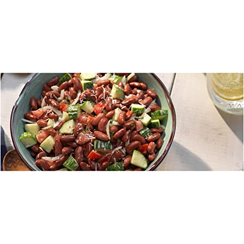 BUSH\'S BEST 16 oz Light Red Kidney Beans, Canned Beans, Kidney Beans Canned, Source of Plant Based Protein and Fiber, Low Fat, Gluten Free, (Pack of 12)