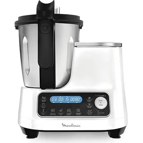 Robot de cocina Moulinex ClickChef multifunción 1400W Cover