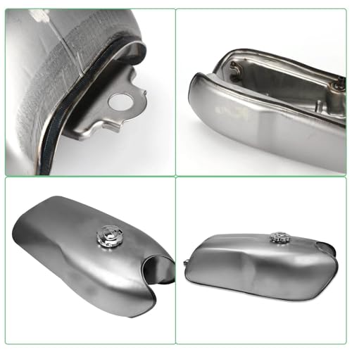 Bouteille d'huile à de moto 9L avec conception rétro et durable