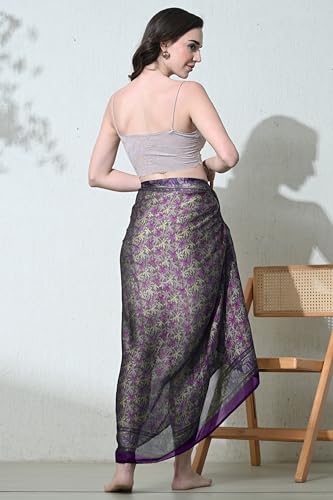Image of MIRCHI FASHION Western Summer Beachwear Swimsuit Coverup Sarong for Women