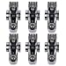 Getanye Set of 6 Valve Rocker Arm Intake Replacement for 2016-2024 Dodge Durango Chrysler Pacifica Jeep Grand Cherokee Wrangler Ram ProMaster 1500 3.6L #5047896AD, 5047896AC