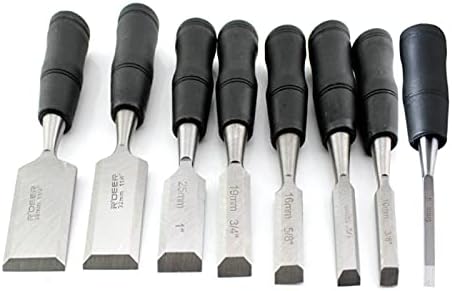 8Pcs/Set Wood Carving Chisels Tools 6-38mm Tail With Rivets Wood Carving Set