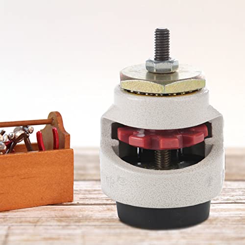 Rodízio de ajuste de nível de serviço pesado 4 peças Roda de rolo industrial com haste rosqueada