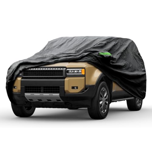 Image of Proadsy Custom Fit 2008-2026 Toyota Land Cruiser Car Cover Waterproof Sun | UV-Blocking Waterproof With Soft Lining Prevents Leaks & Scratches. Perfect For Sunny, Snowy Outdoor Parking, Garage Storage