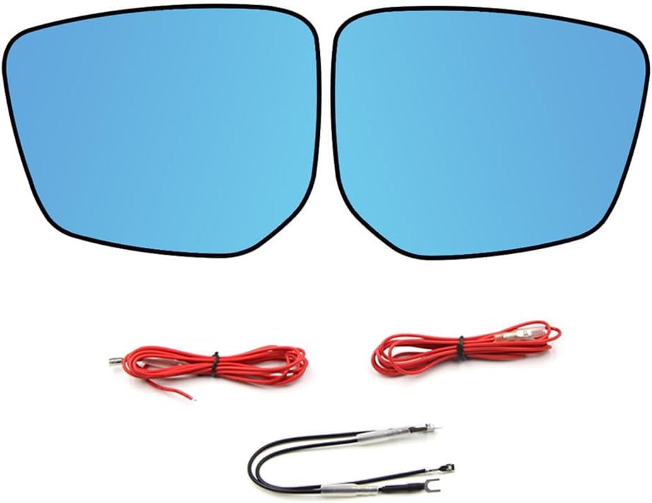 Car Rearview Mirror Lens for Mitsubishi Xpander Cross 2018-2023, Anti-glare, Blue Mirror, Turning Signal, Heat Demisting