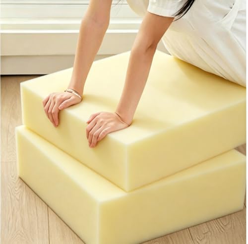 Plancha de espuma para cojín de silla de comedor acolchado lavable y recortable 7