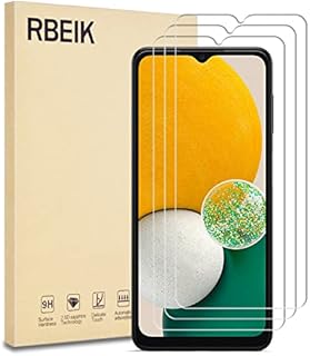 [3PACK] RBEIK Samsung Galaxy A13 5G / A12 Screen Protector Glass, Premium 9H Hardness Anti-Scratch Bubble Free Tempered Glass Screen Protector for Samsung Galaxy A13 5G/ A12