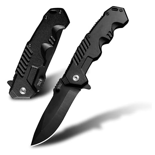 AOSILEY Pocket Folding Knife set with Hunting Stainless Steel Clip Point Lock Blade Knives and Lightweight Lockback Multi-Tool for Camping, Outdoor, Hunting，Survival and EDC