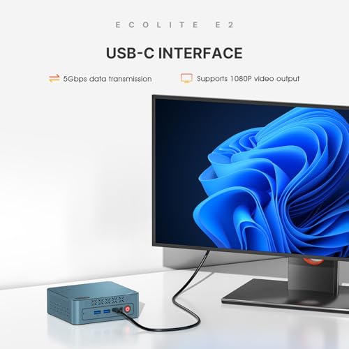 undefined BOSGAME Mini PC Ryzen 5 3550H 11 Pro Mini Computers, 16GB DDR4 RAM 512GB PCIe SSD, Vega 8 Graphics Triple 4K 60Hz Displays, USB 3.2 x3, USB 2.0x1, HDMI x2, WiFi5 BT5.0 の商品画像 5